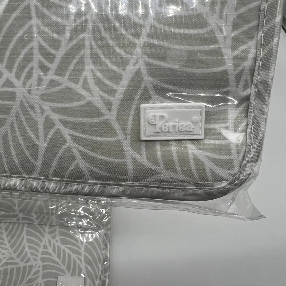 Periea Set of 3 Purse Organizers with Gift Bags  Seafoam Waves